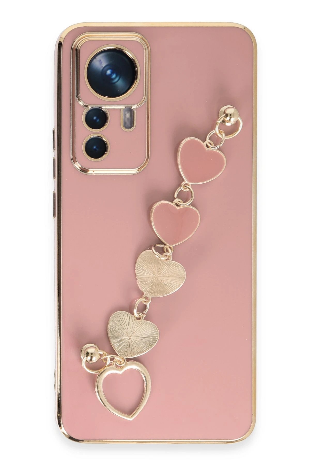 Xiaomi Mi 12T Pro Kılıf Esila Silikon - Pudra-(5796)