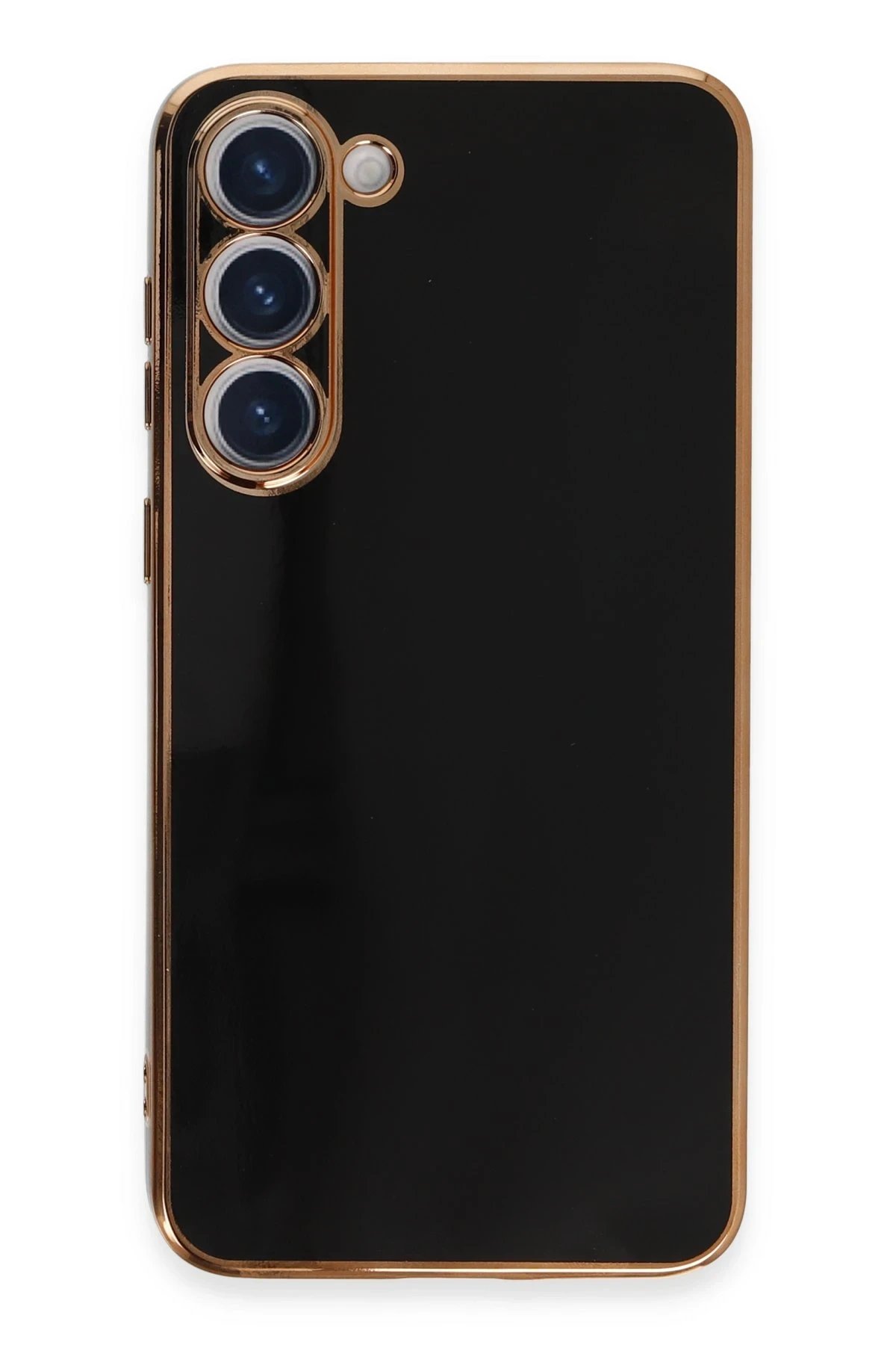 Samsung Galaxy S23 Kılıf Volet Silikon - Siyah-(5796)