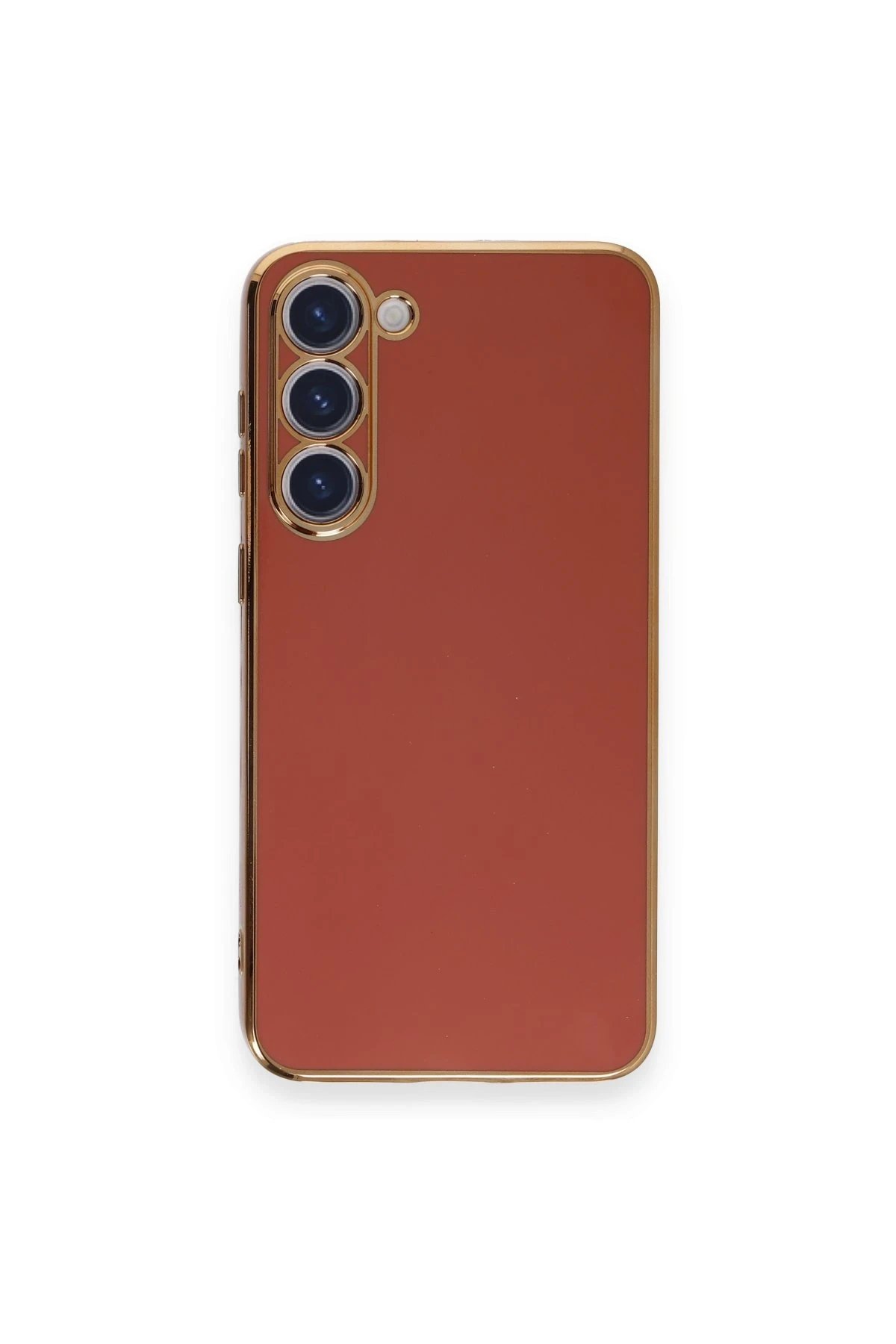 Samsung Galaxy S23 Plus Kılıf Volet Silikon - Kırmızı-(5796)