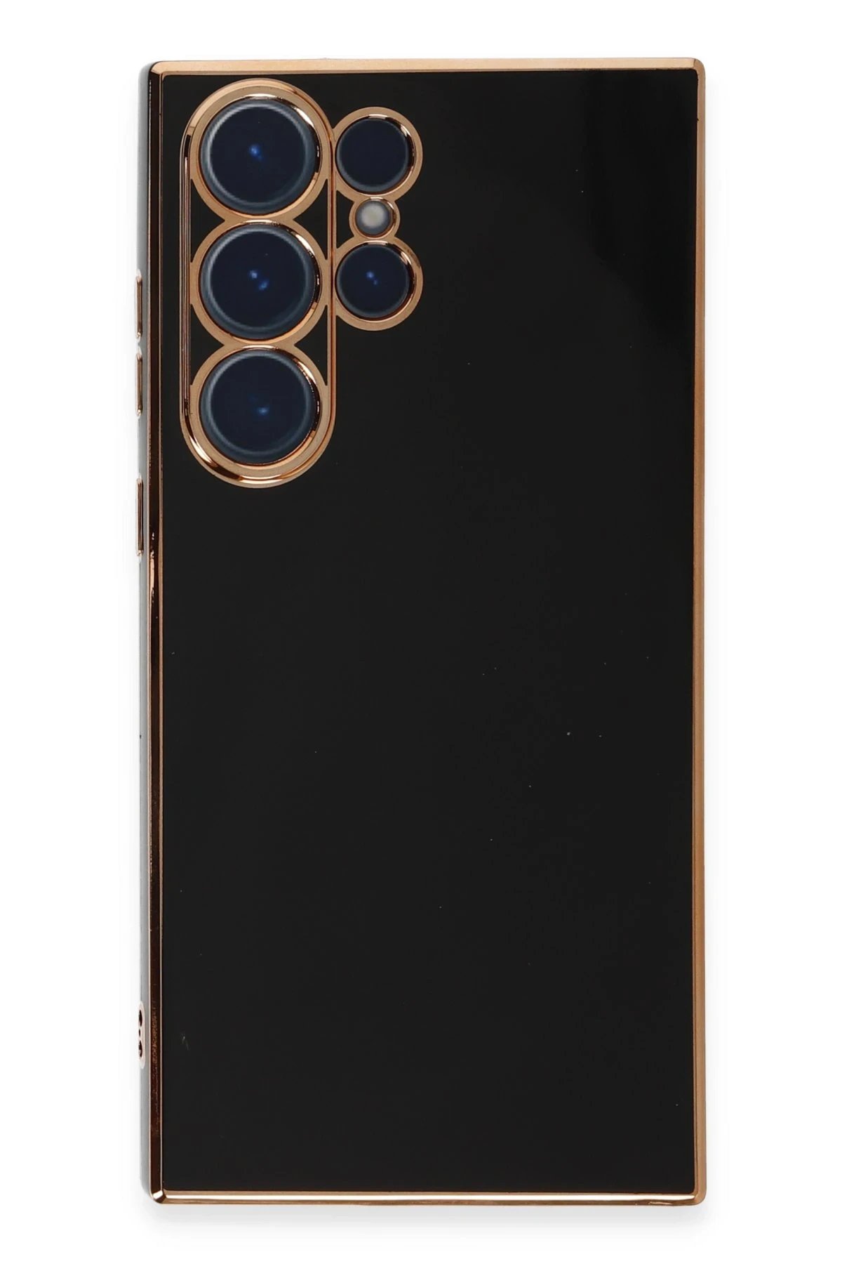 Samsung Galaxy S23 Ultra Kılıf Volet Silikon - Siyah-(5796)