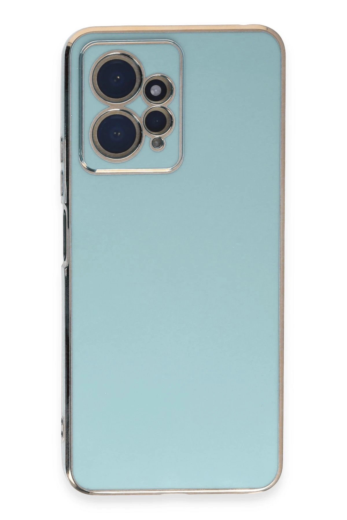 Xiaomi Redmi Note 12 4G Kılıf Volet Silikon - Açık Yeşil-(5796)