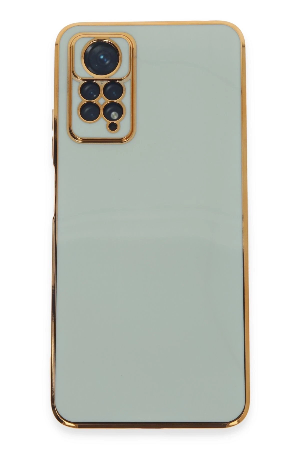 Xiaomi Redmi Note 12 Pro 4G Kılıf Volet Silikon - Açık Yeşil-(5796)