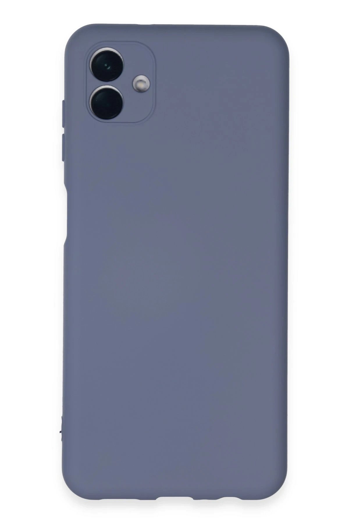 Samsung Galaxy A04E Kılıf Nano içi Kadife Silikon - Gri-(5796)