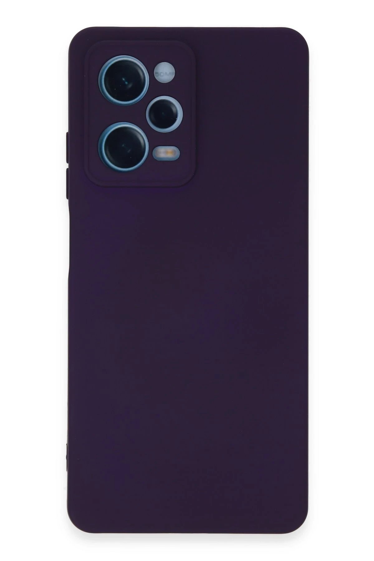 Xiaomi Redmi Note 12 Pro 5G Kılıf Nano içi Kadife Silikon - Mor-(5796)