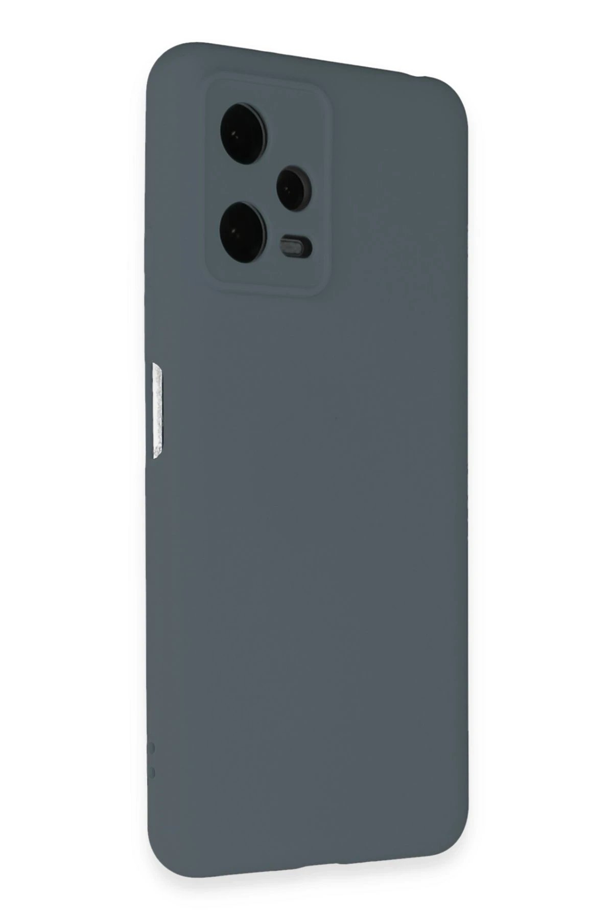 Xiaomi Redmi Note 12 Pro 5G Kılıf Nano içi Kadife Silikon - Gri-(5796)