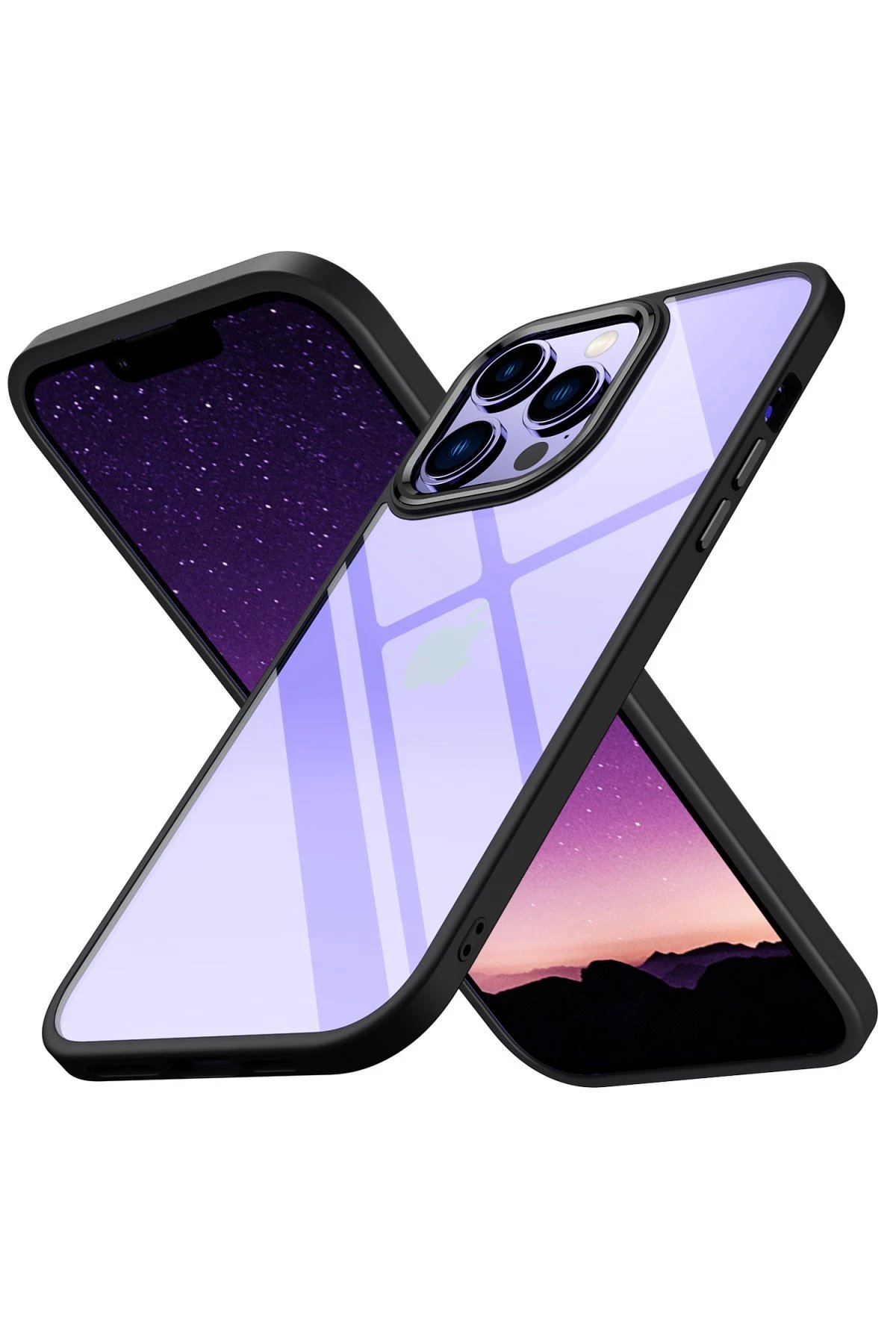 iPhone 13 Pro Max Kılıf Power Silikon - Siyah-(5796)