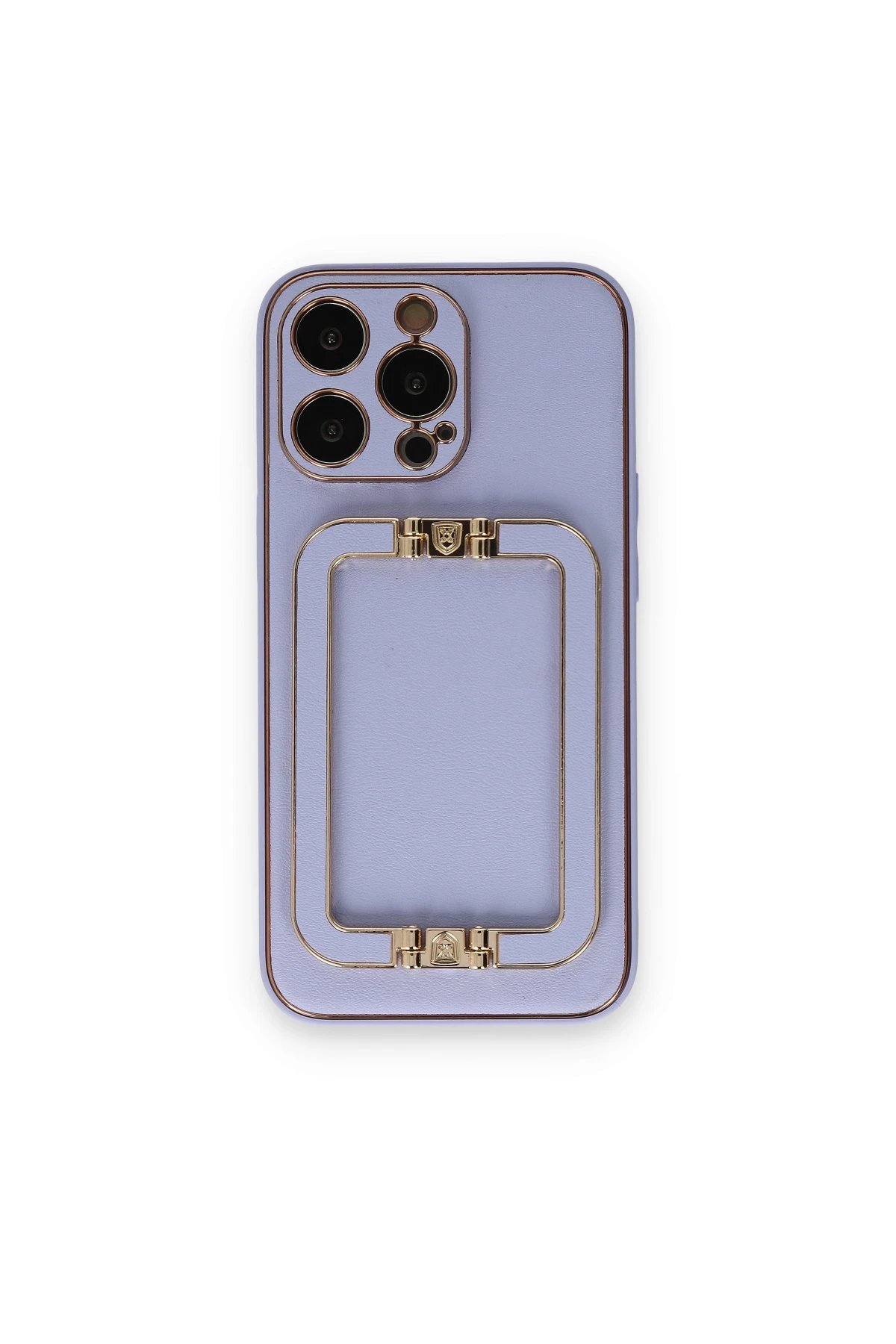 iPhone 14 Pro Kılıf Coco Elit Kapak - Lila-(5796)