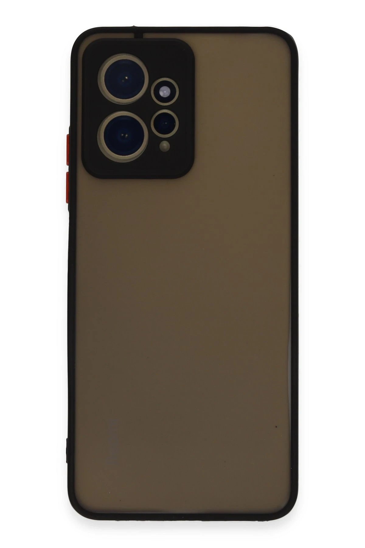 Xiaomi Redmi Note 12 4G Kılıf Montreal Silikon Kapak - Siyah-(5796)