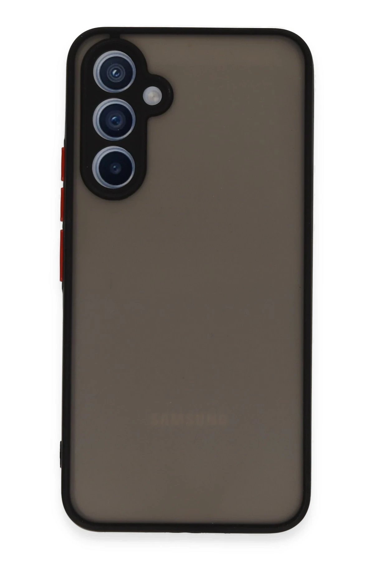 Samsung Galaxy A54 5G Kılıf Montreal Silikon Kapak - Siyah-(5796)