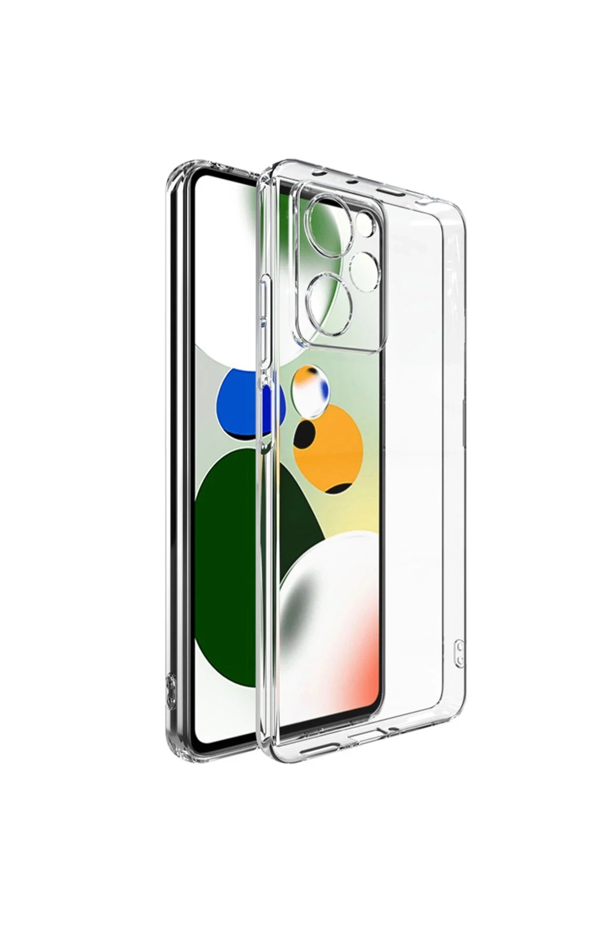 Xiaomi Poco X5 Pro 5G Kılıf Lüx Şeffaf Silikon-(5796)