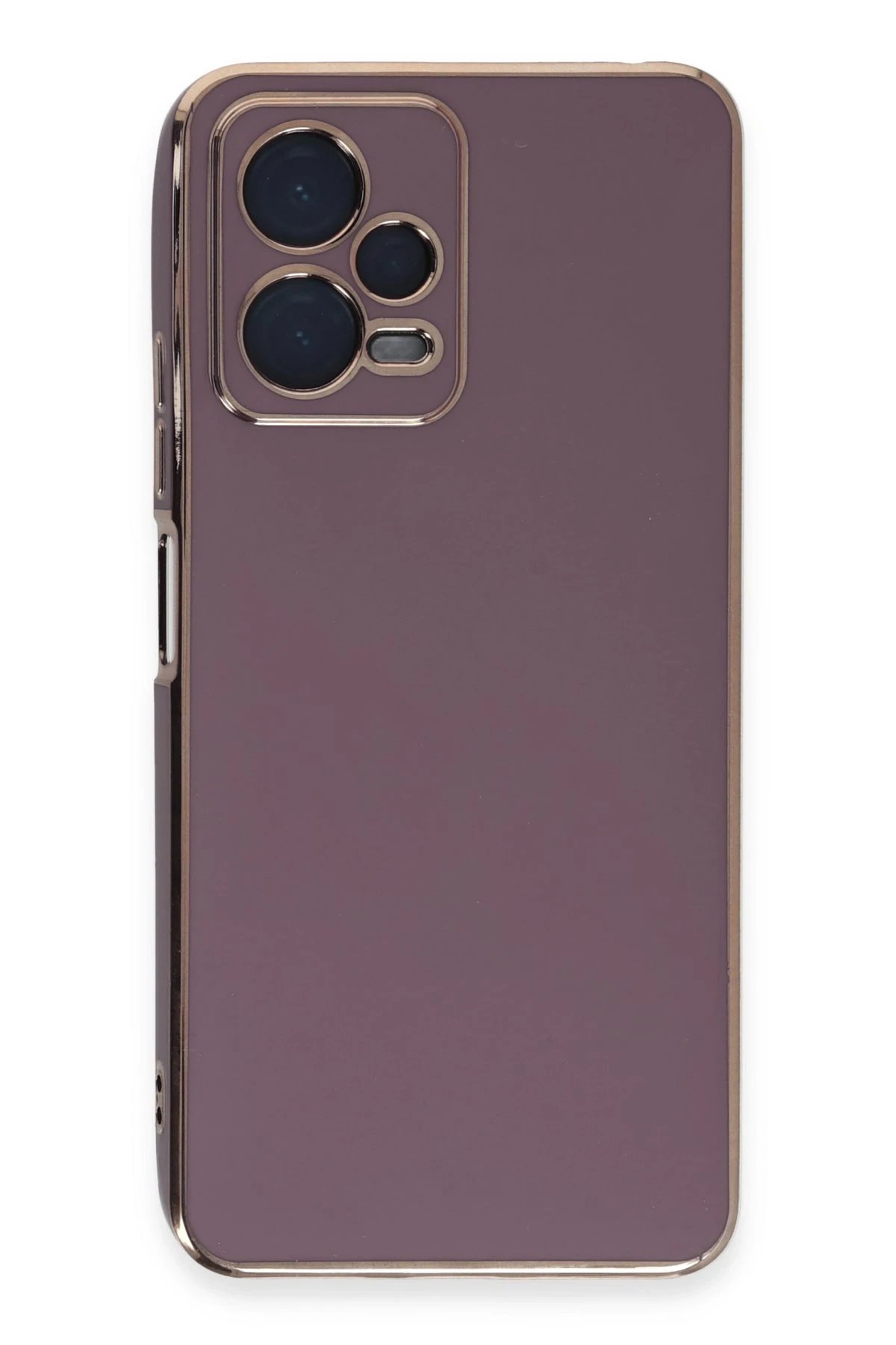 Xiaomi Poco X5 5G Kılıf Volet Silikon - Mor-(5796)