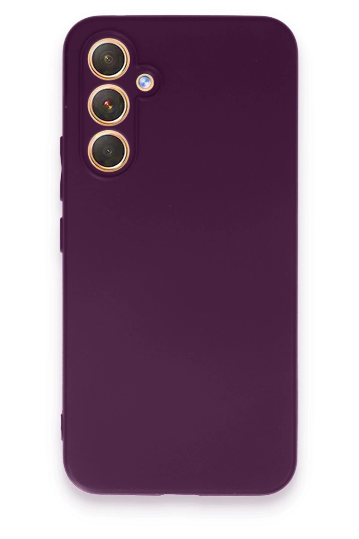 Samsung Galaxy A54 5G Kılıf First Silikon - Mor-(5796)