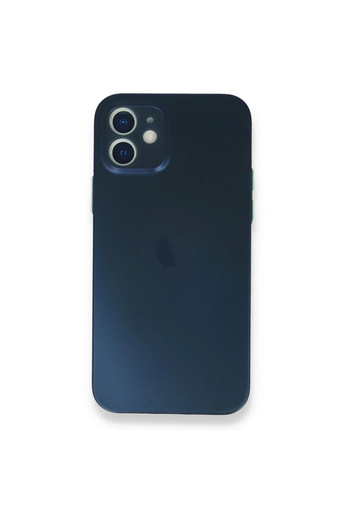 iPhone 12 Mini Kılıf PP Ultra İnce Kapak - Mavi-(5796)