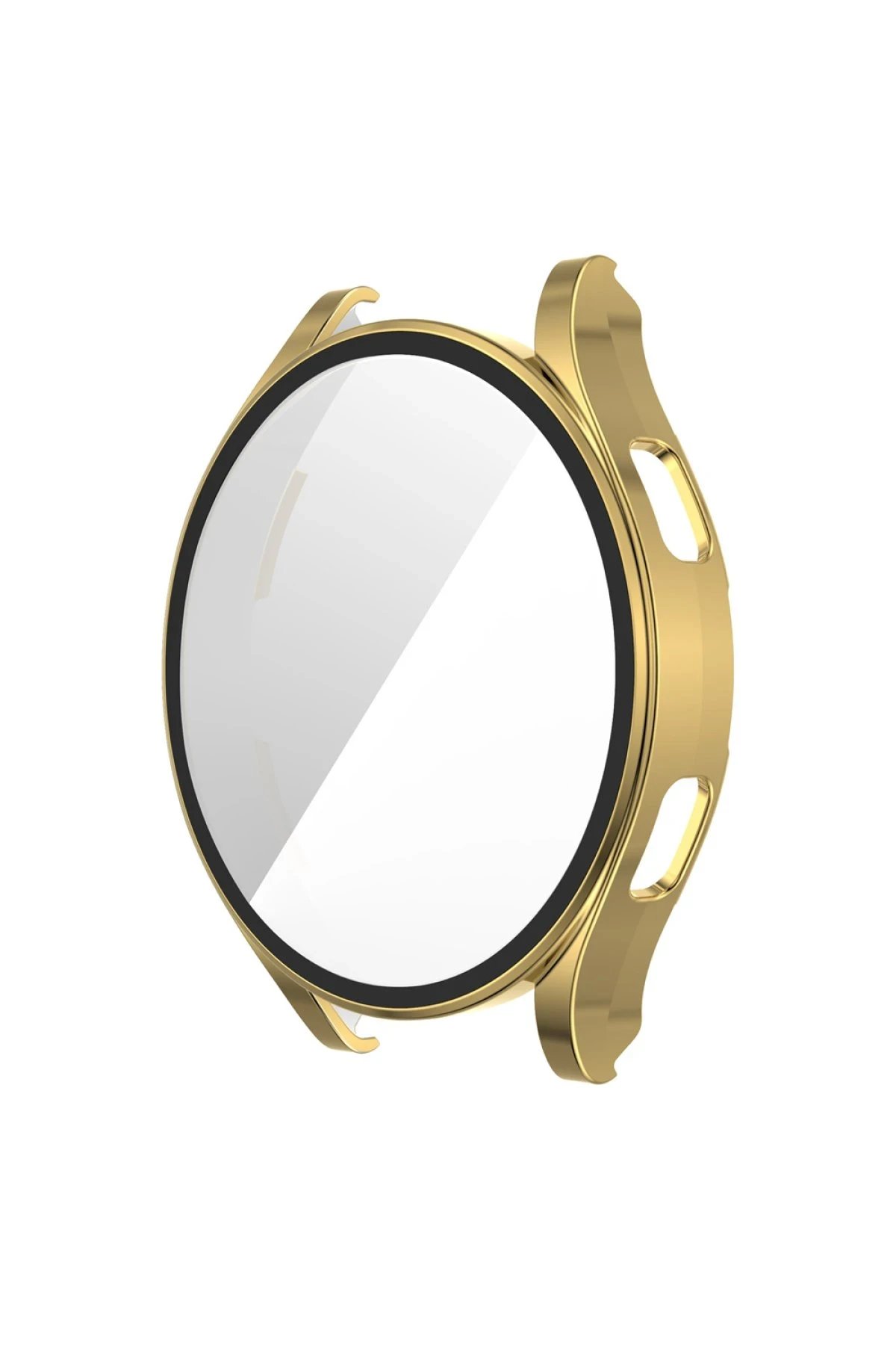 Watch 5 44mm Wall Camlı Kasa Ekran Koruyucu - Gold-(5796)