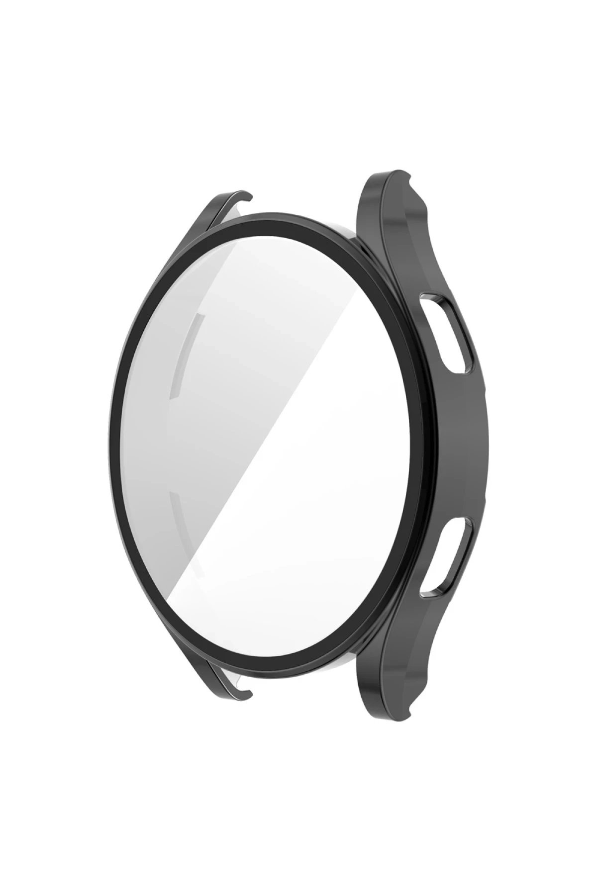 Watch 5 44mm Wall Camlı Kasa Ekran Koruyucu - Siyah-(5796)