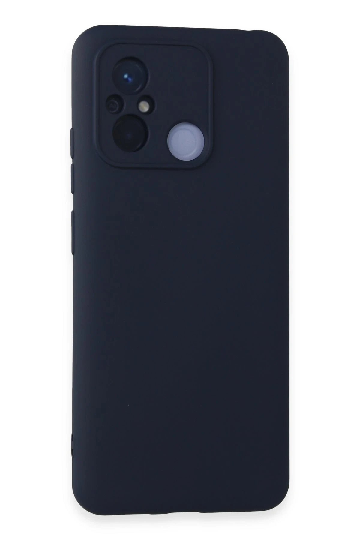 Xiaomi Redmi 12C Kılıf Nano içi Kadife Silikon - Lacivert-(5796)