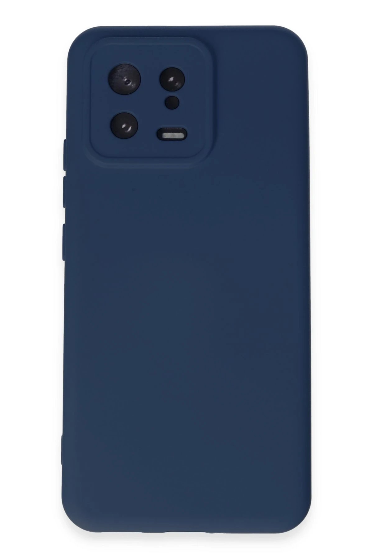 Xiaomi Mi 13 Kılıf Nano içi Kadife Silikon - Lacivert-(5796)