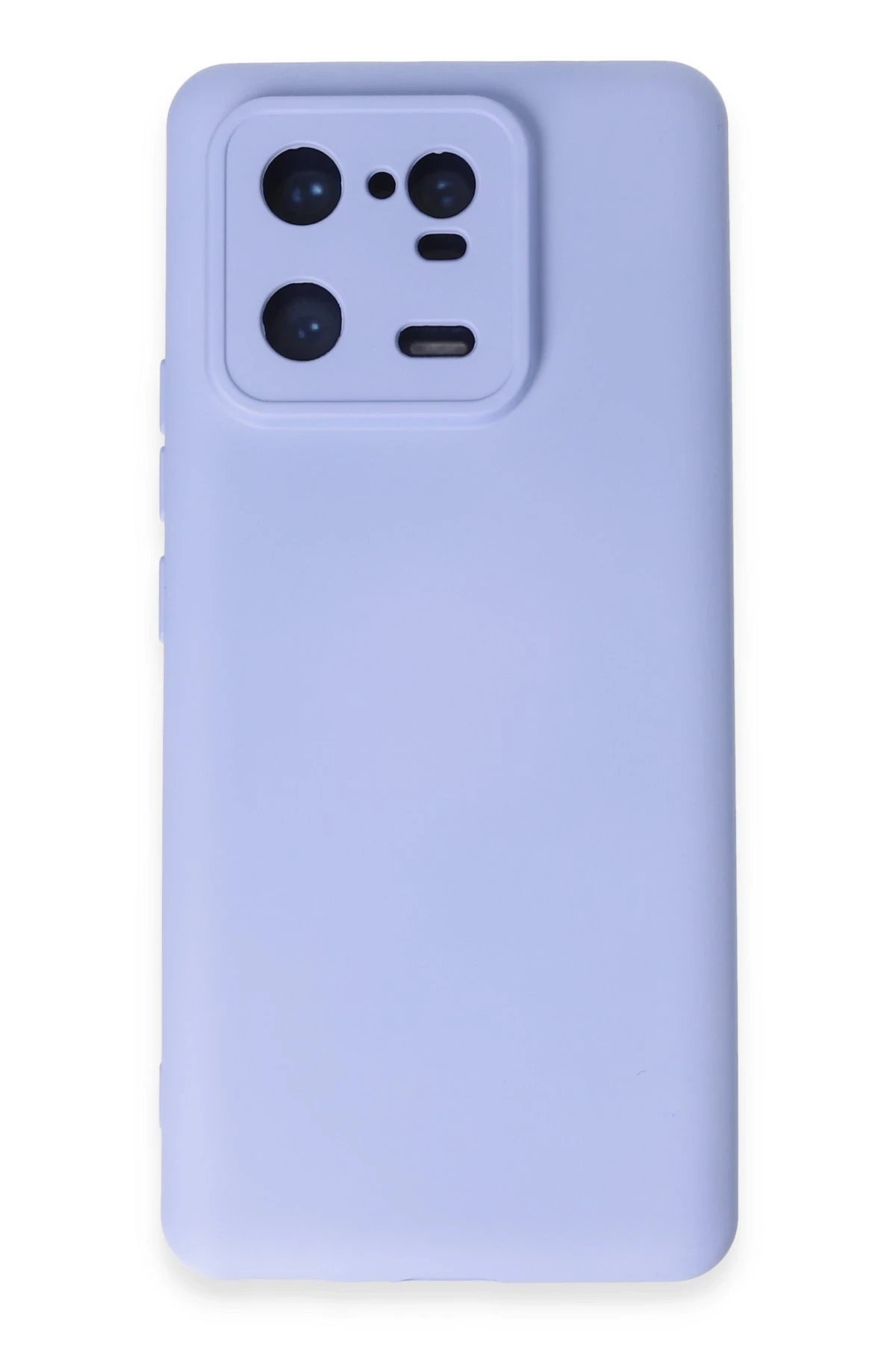 Xiaomi Mi 13 Pro Kılıf Nano içi Kadife Silikon - Lila-(5796)