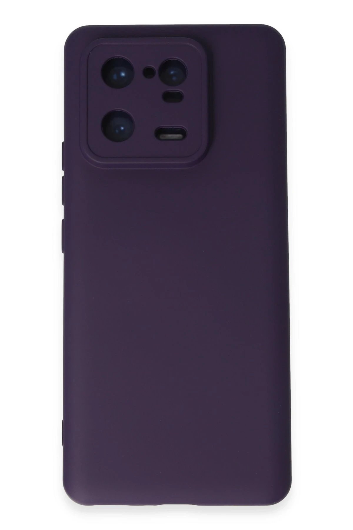 Xiaomi Mi 13 Pro Kılıf Nano içi Kadife Silikon - Mor-(5796)