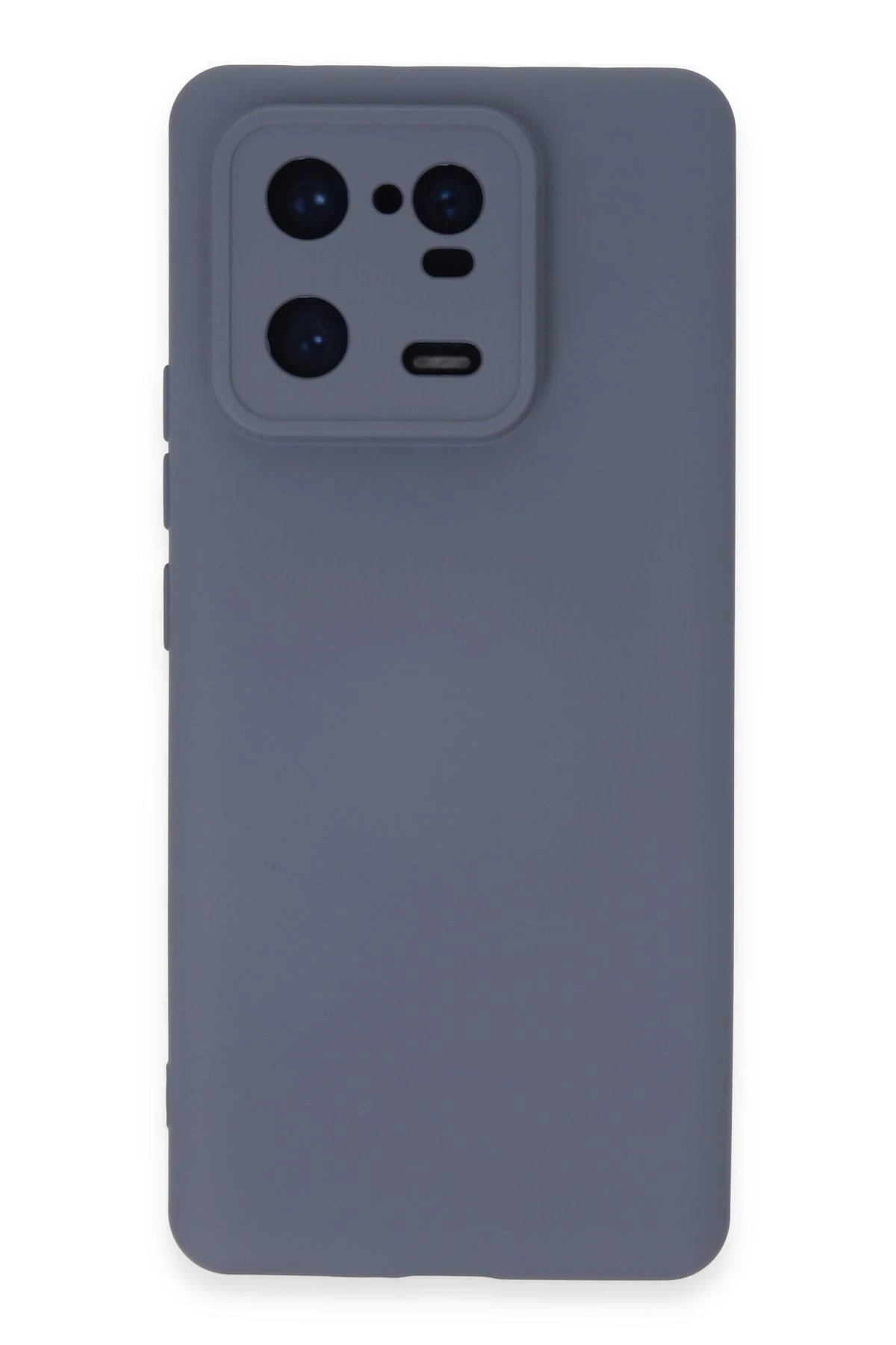 Xiaomi Mi 13 Pro Kılıf Nano içi Kadife Silikon - Gri-(5796)