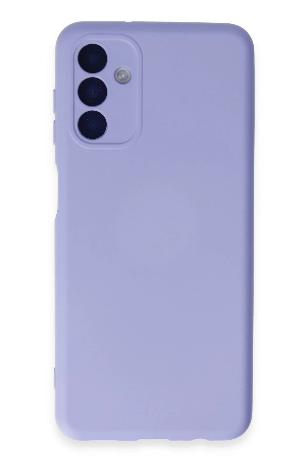 Samsung Galaxy A24 4G Kılıf Nano içi Kadife Silikon - Lila-(5796)
