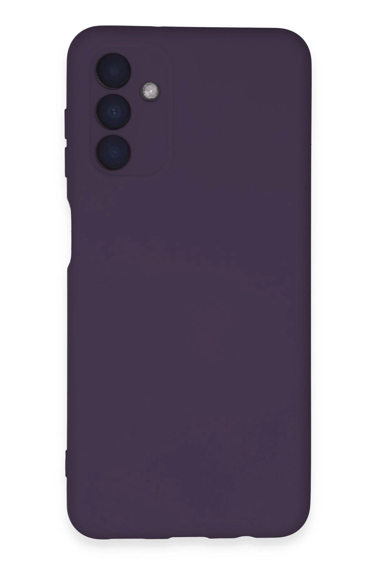 Samsung Galaxy A24 4G Kılıf Nano içi Kadife Silikon - Mor-(5796)