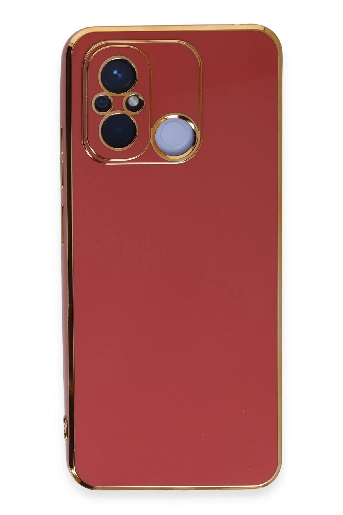 Xiaomi Redmi 12C Kılıf Volet Silikon - Kırmızı-(5796)