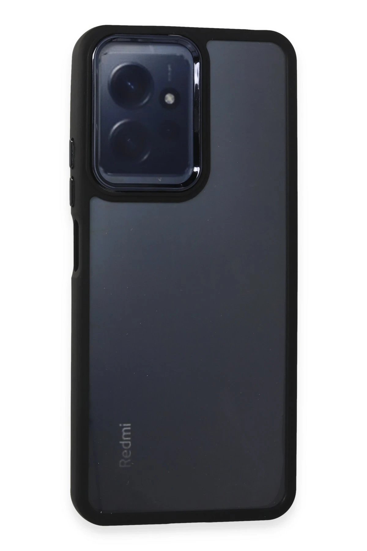 Xiaomi Redmi Note 12 4G Kılıf Dora Kapak - Siyah-(5796)