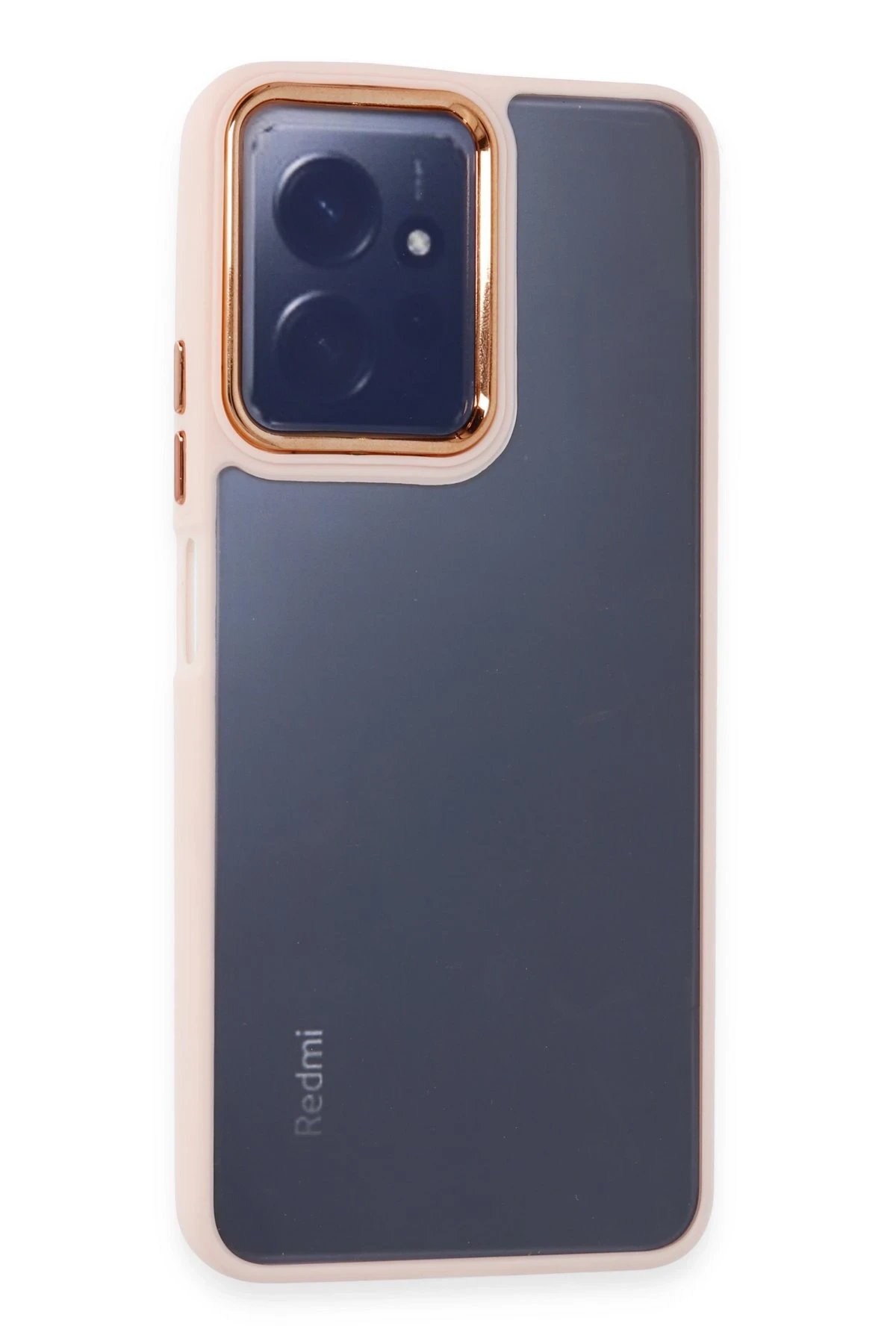 Xiaomi Redmi Note 12 4G Kılıf Dora Kapak - Pudra-(5796)