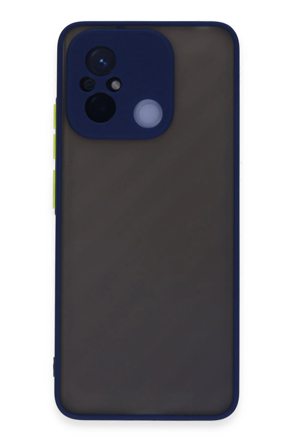 Xiaomi Redmi 12C Kılıf Montreal Silikon Kapak - Lacivert-(5796)