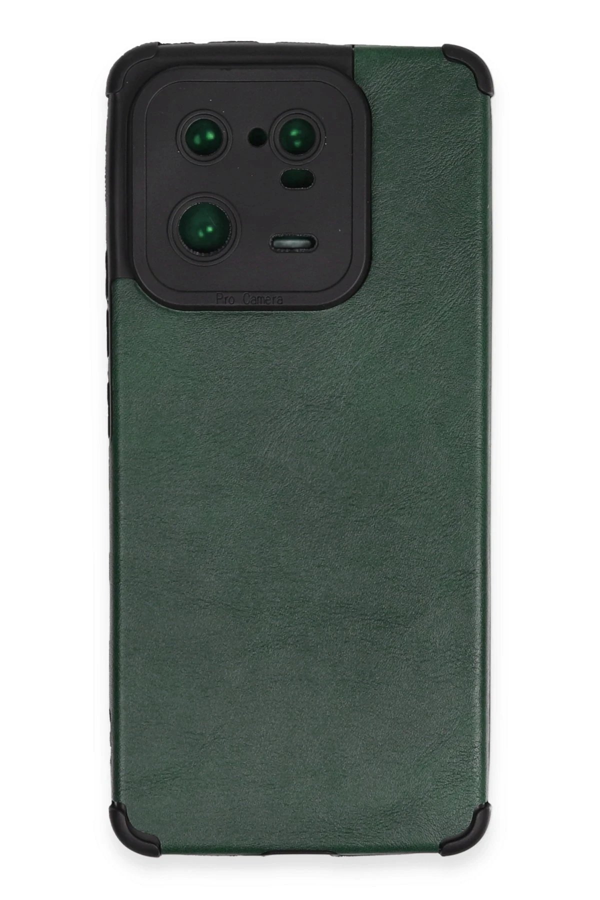 Xiaomi Mi 13 Pro Kılıf Loop Deri Silikon - Yeşil-(5796)