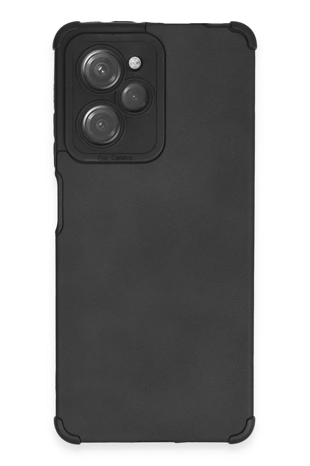 Xiaomi Poco X5 Pro 5G Kılıf Loop Deri Silikon - Siyah-(5796)