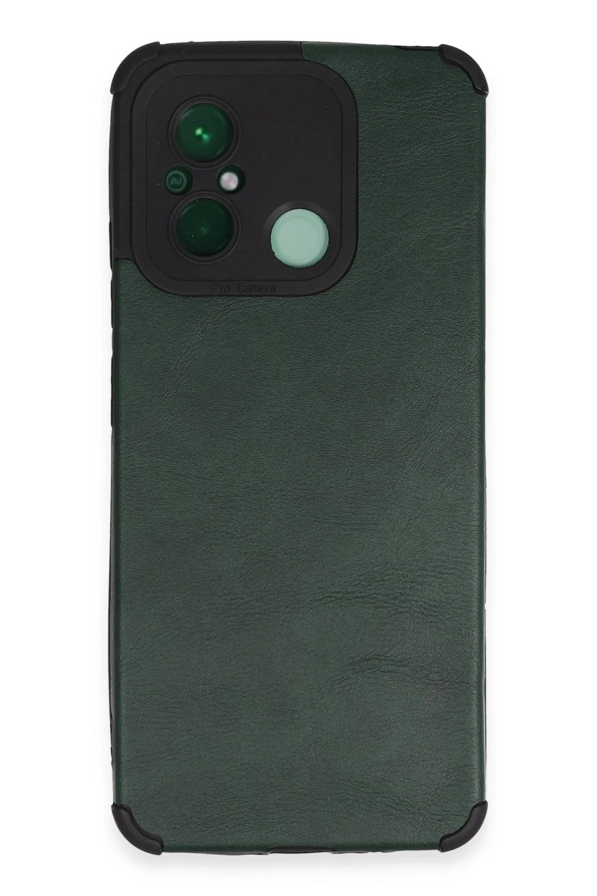 Xiaomi Redmi 12C Kılıf Loop Deri Silikon - Yeşil-(5796)