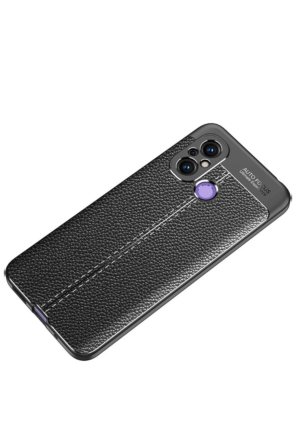 Xiaomi Redmi 12C Kılıf Auto Focus Kapak - Siyah-(5796)