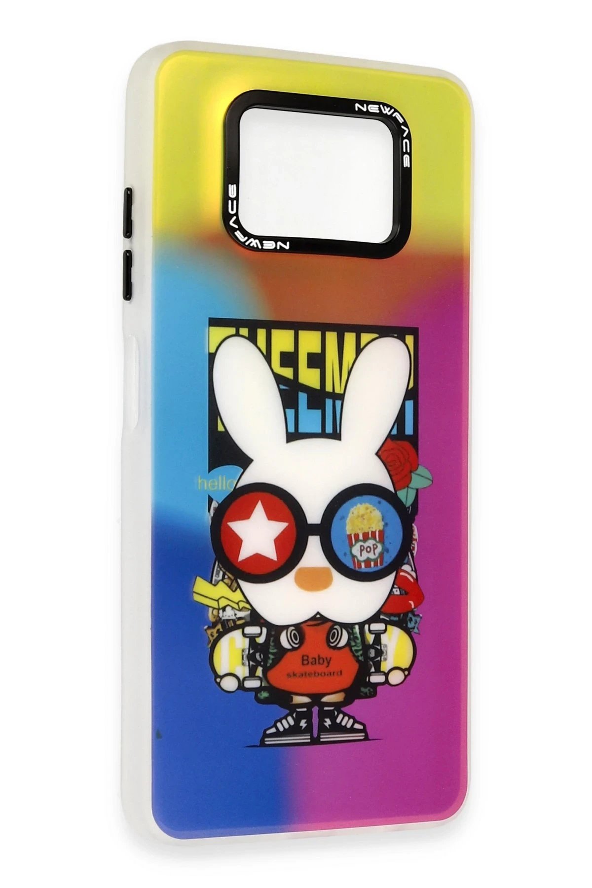 Xiaomi Pocophone X3 Kılıf Estoril Desenli Kapak - Estoril - 10-(5796)