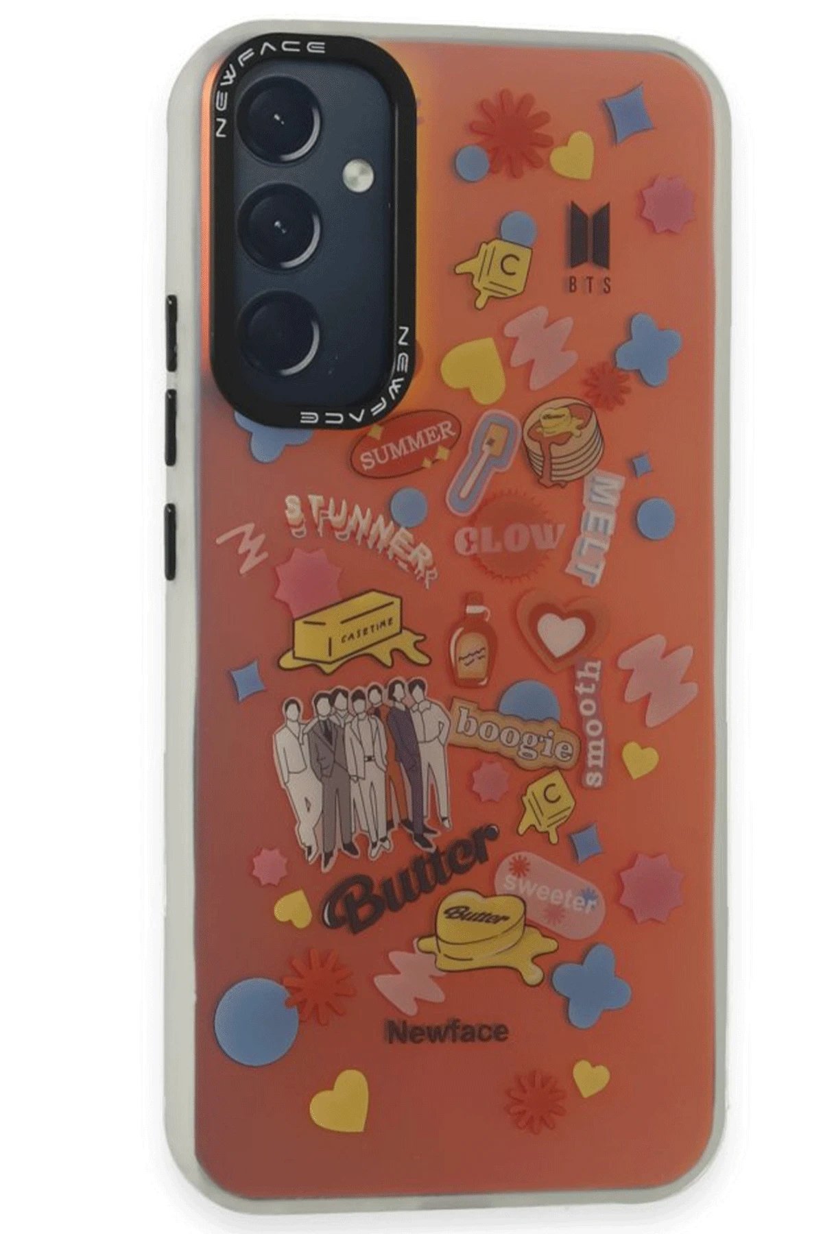 Samsung Galaxy A34 5G Kılıf Estoril Desenli Kapak - Estoril - 16-(5796)