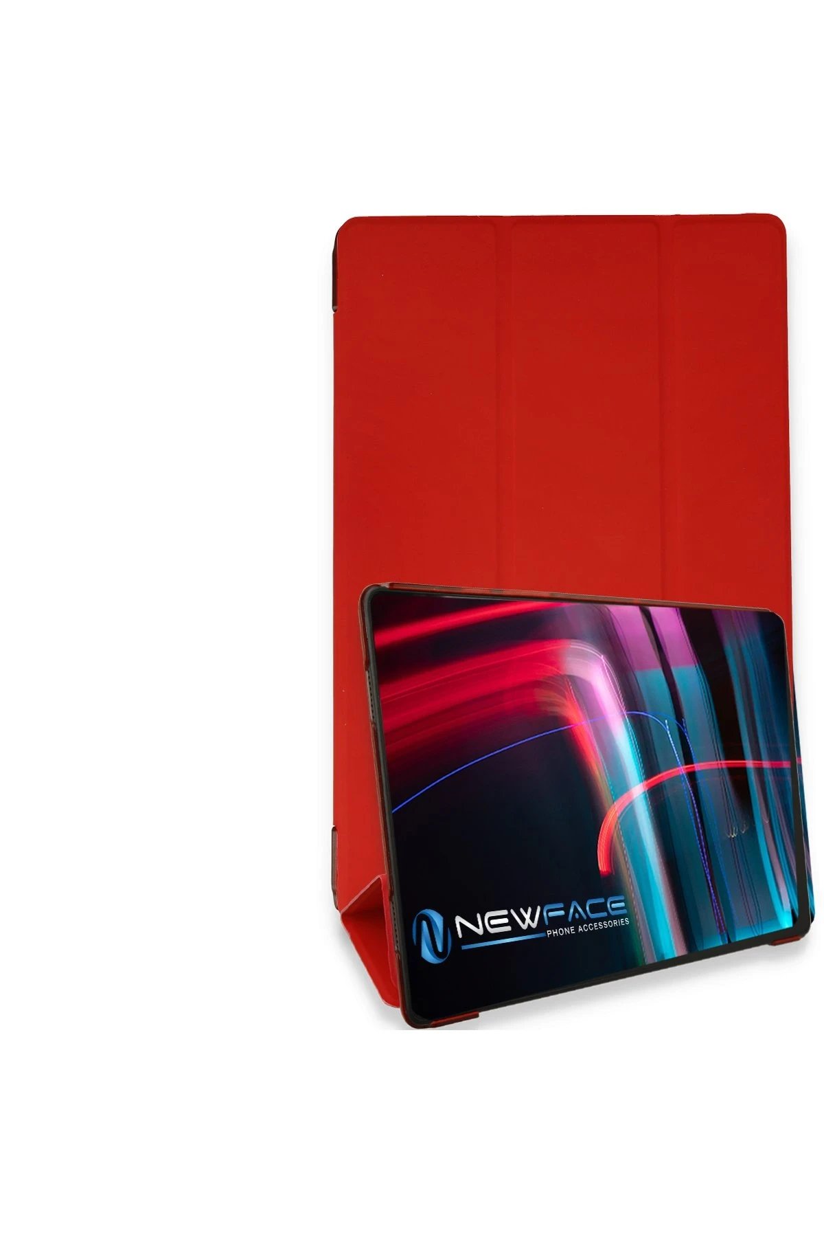 iPad Pro 11 (2021) Kılıf Tablet Smart Kılıf - Kırmızı-(5796)