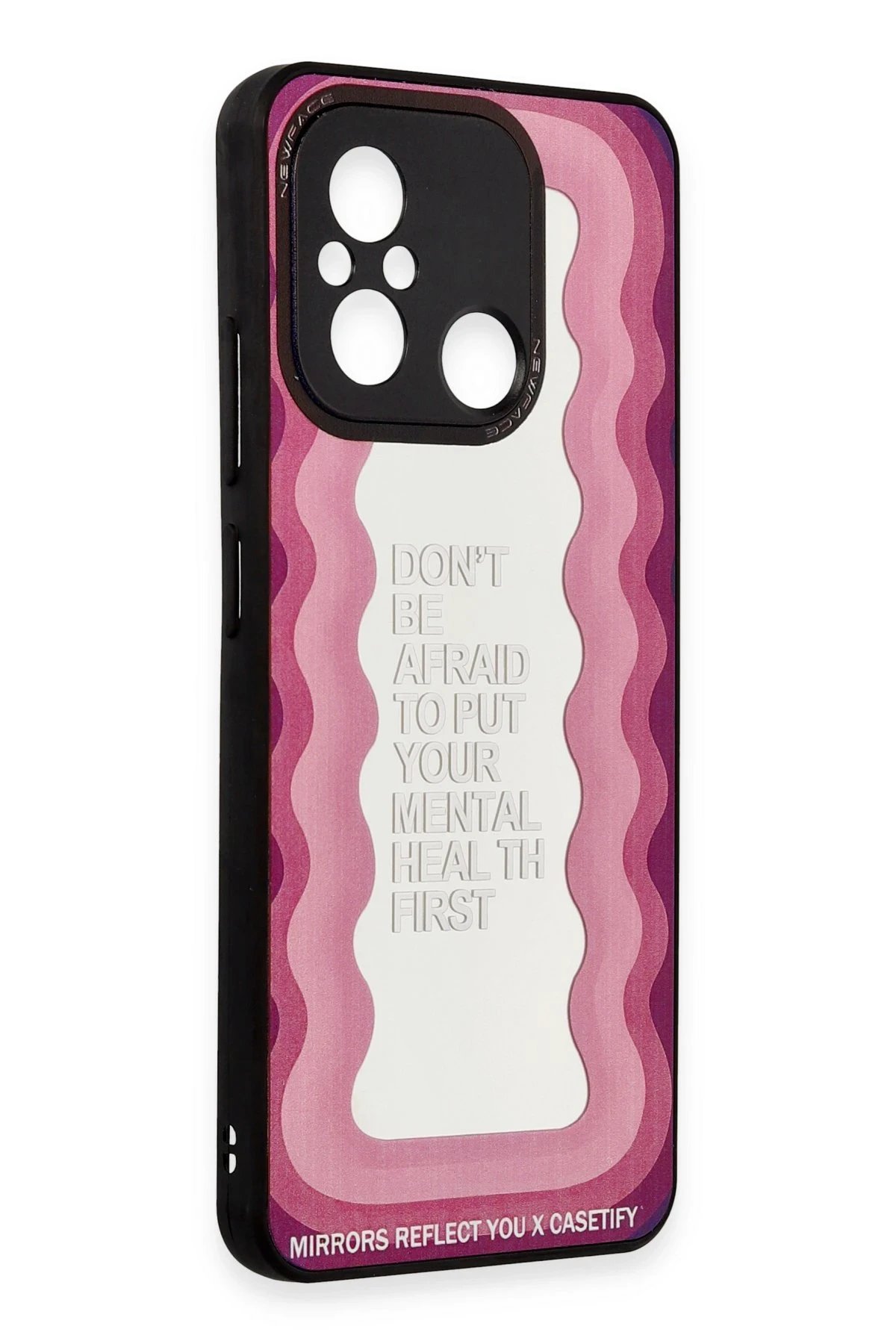 Xiaomi Redmi 12C Kılıf Mirror Desenli Kapak - Mirror - 11-(5796)