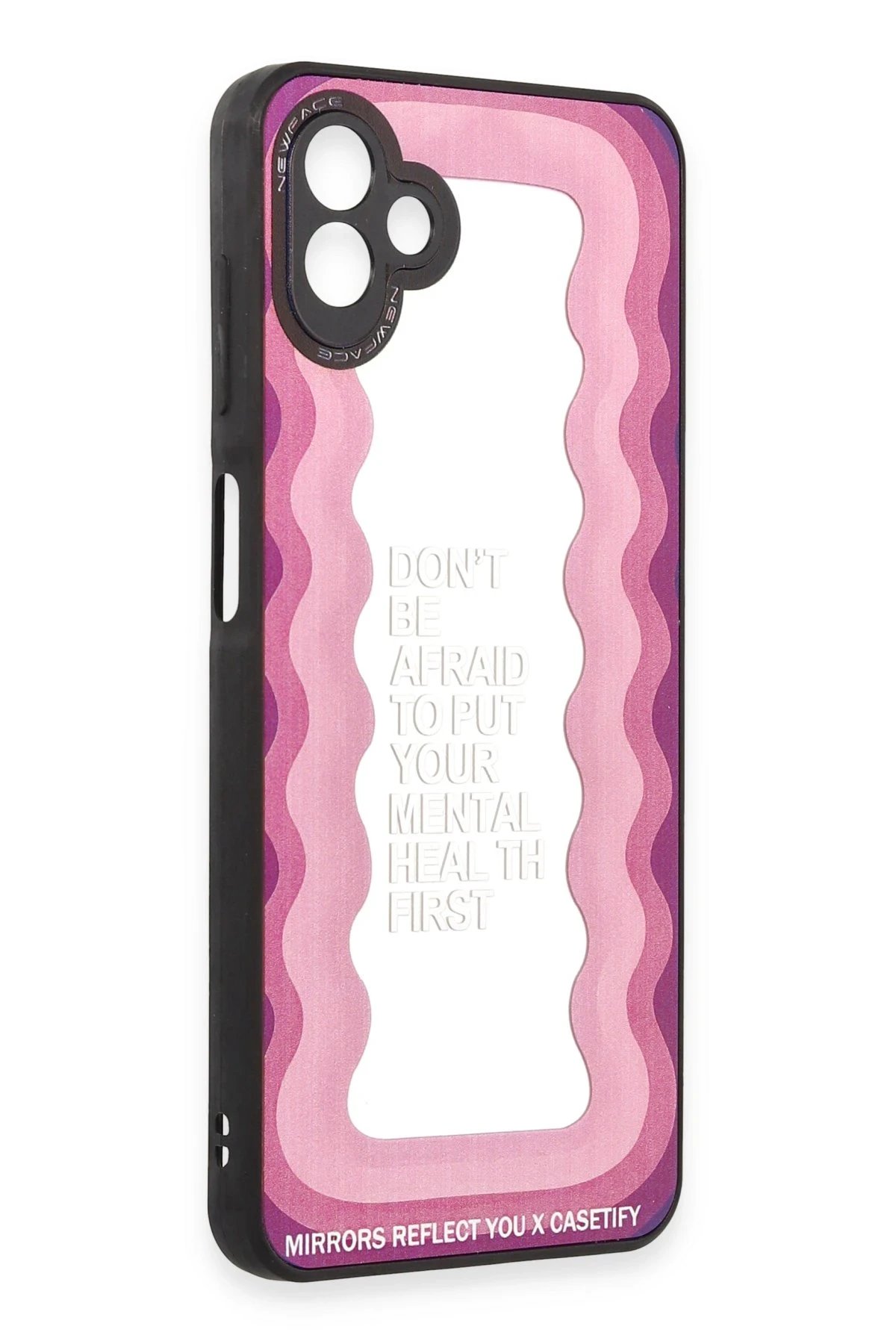 Samsung Galaxy A04 Kılıf Mirror Desenli Kapak - Mirror - 11-(5796)