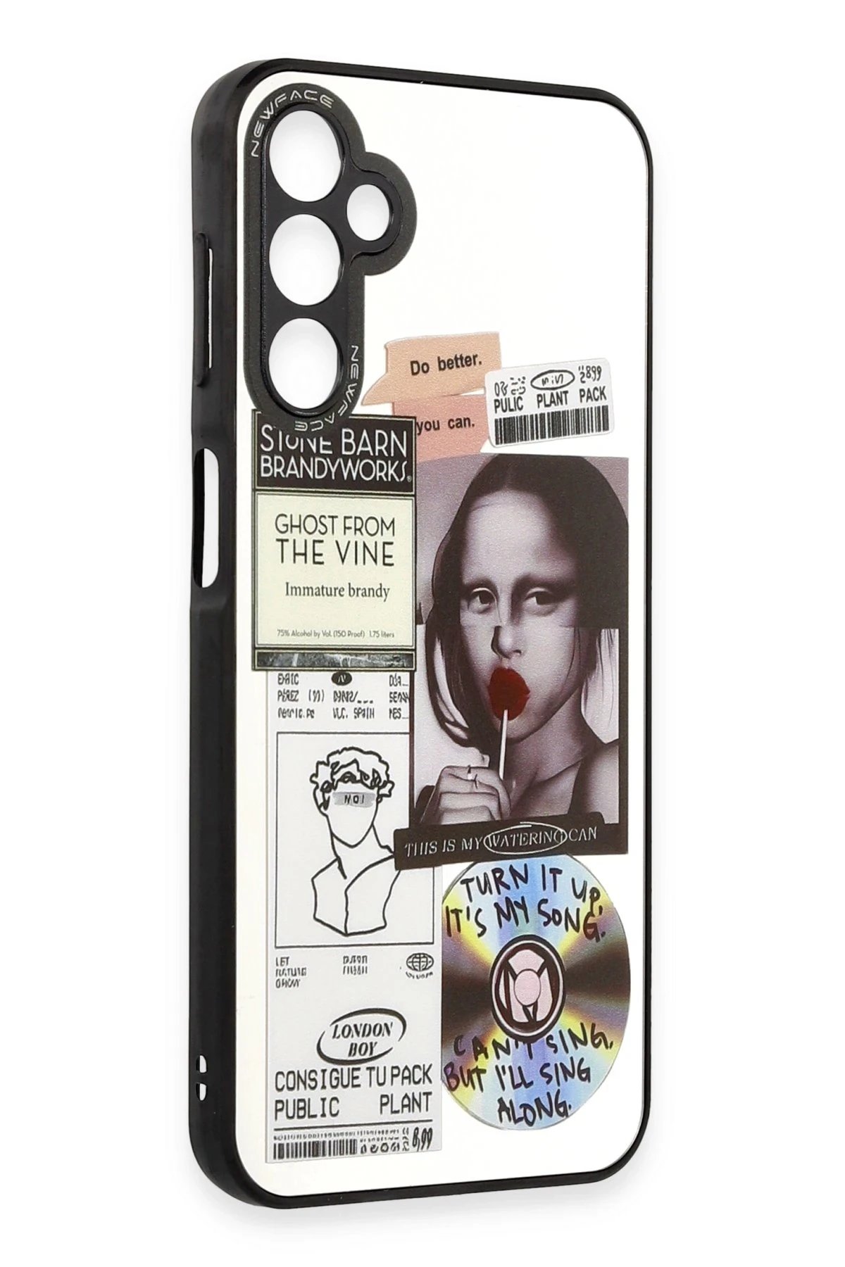 Samsung Galaxy A14 4G Kılıf Mirror Desenli Kapak - Mirror - 2-(5796)