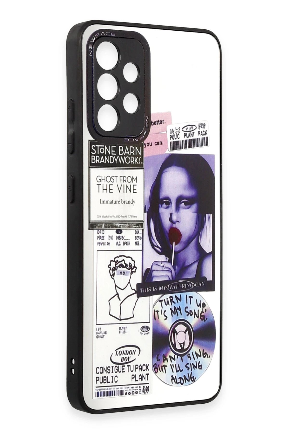 Samsung Galaxy A52 Kılıf Mirror Desenli Kapak - Mirror - 2-(5796)