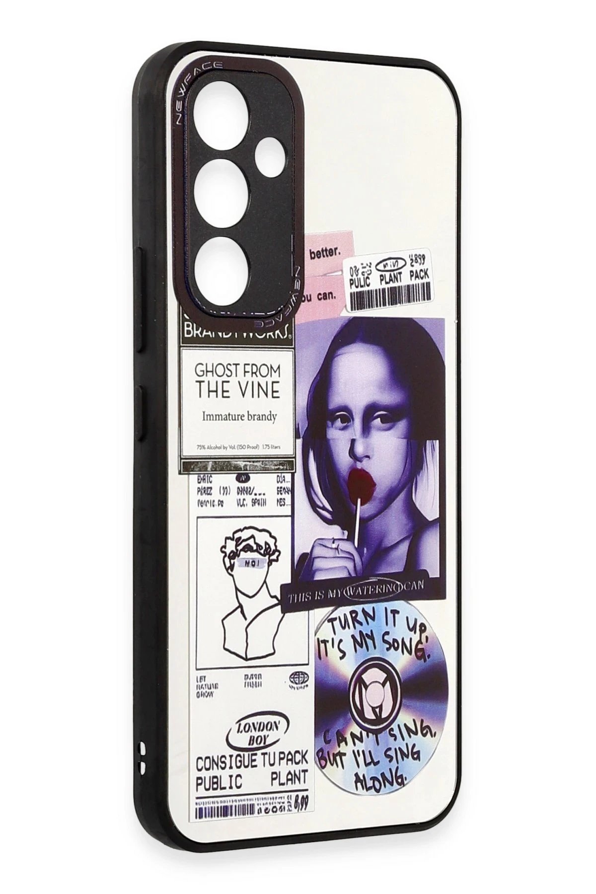 Samsung Galaxy A54 5G Kılıf Mirror Desenli Kapak - Mirror - 2-(5796)