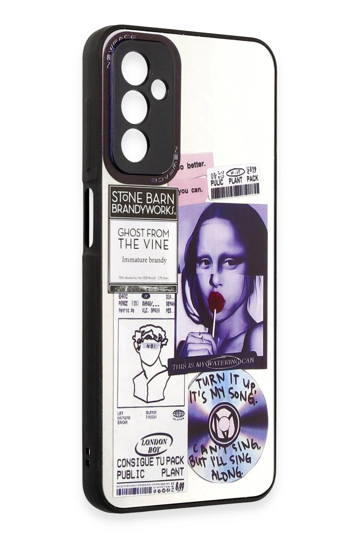 Samsung Galaxy M23 Kılıf Mirror Desenli Kapak - Mirror - 2-(5796)