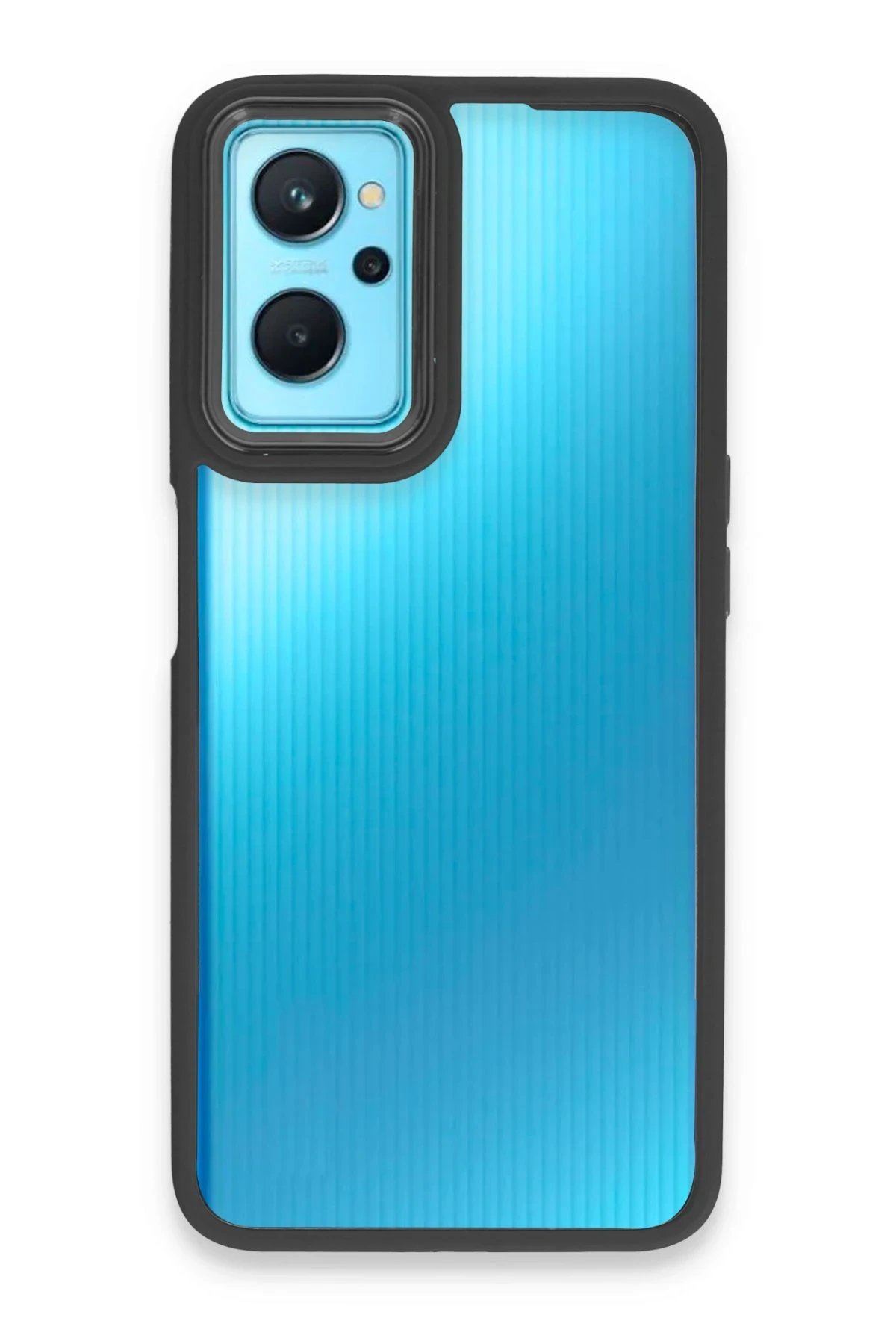 Realme 9i 4G Kılıf Dora Kapak - Siyah-(5796)