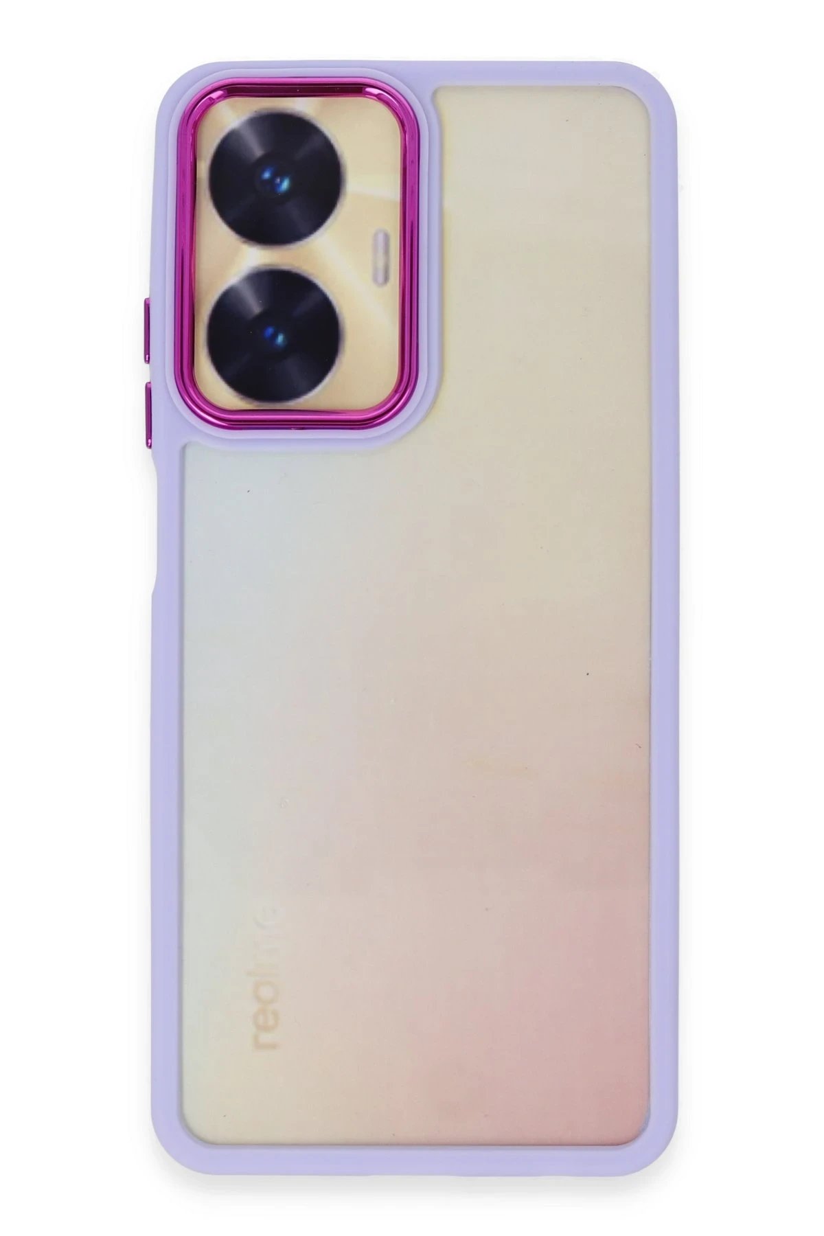 Realme C55 Kılıf Dora Kapak - Lila-(5796)