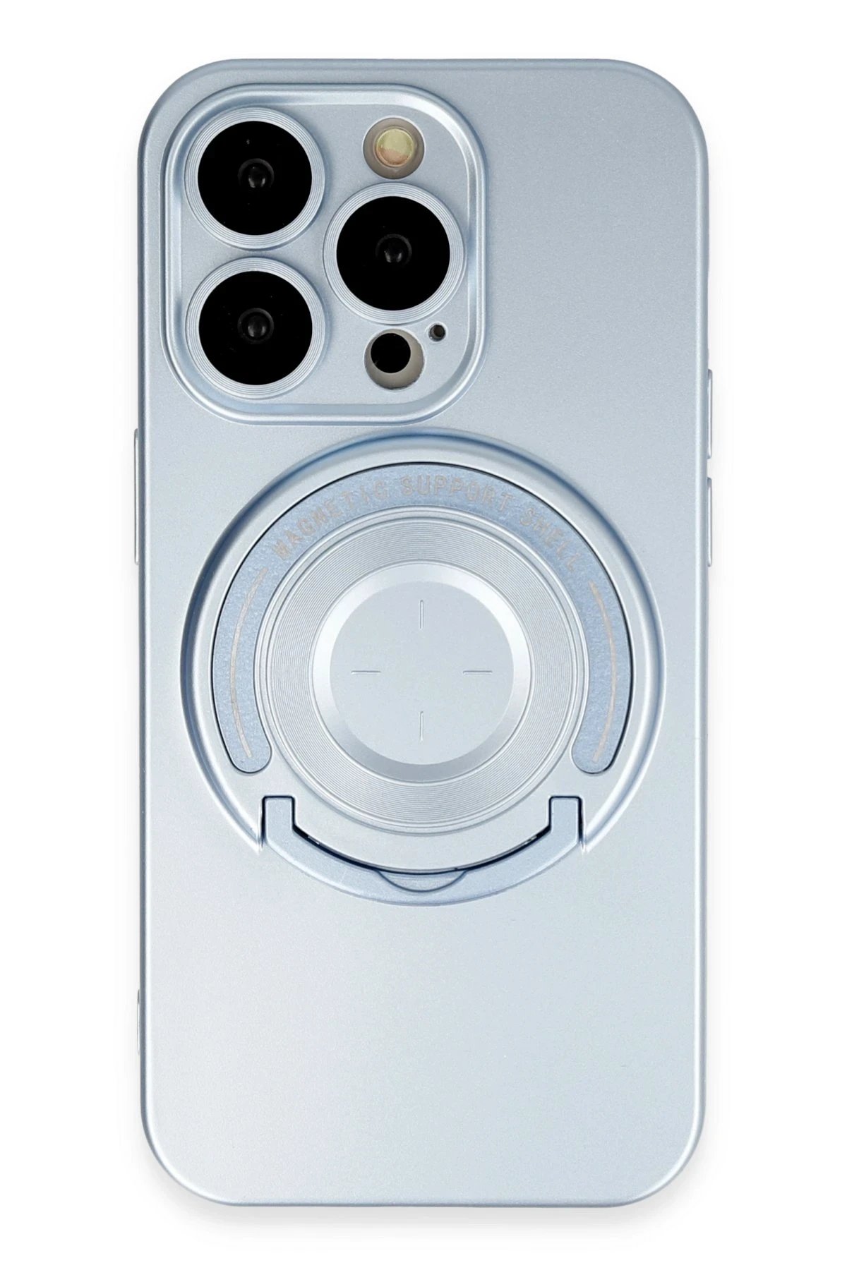 iPhone 13 Pro Kılıf Lukka Magneticsafe Kapak - Sierra Blue-(5796)