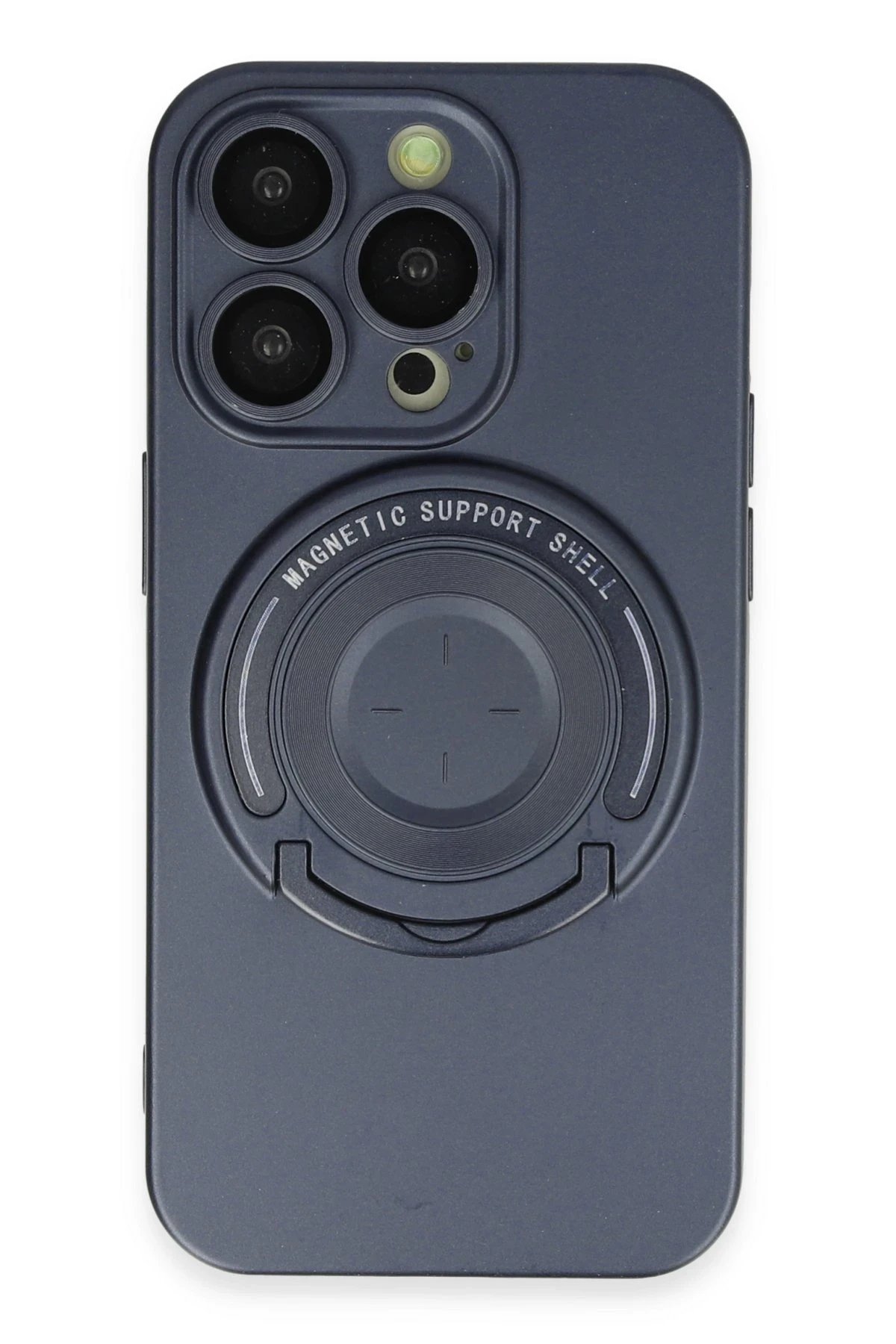 iPhone 14 Pro Kılıf Lukka Magneticsafe Kapak - Lacivert-(5796)