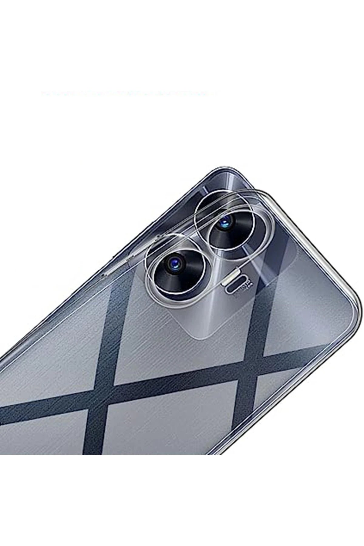 Realme C55 Kılıf Lüx Şeffaf Silikon-(5796)