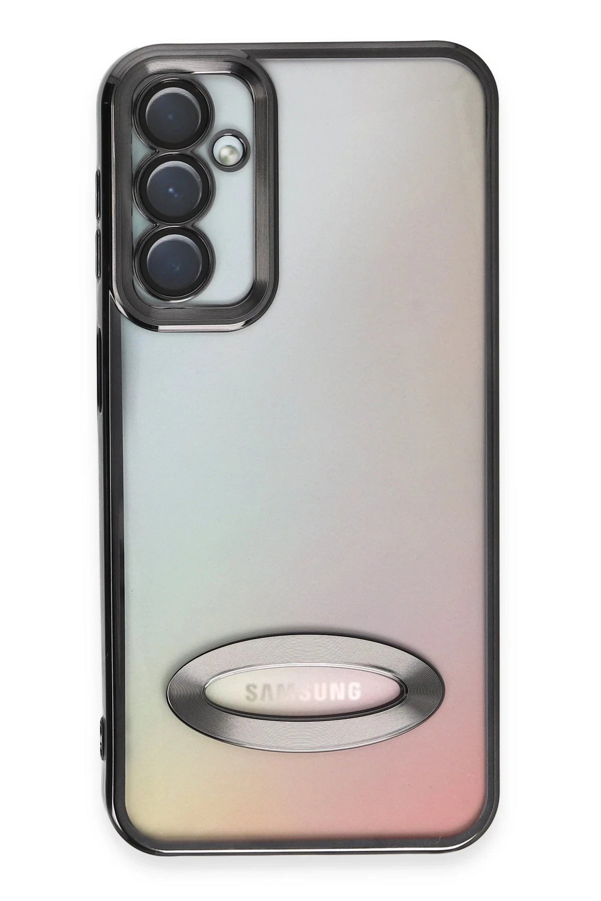 Samsung Galaxy A14 4G Kılıf Slot Silikon - Siyah-(5796)