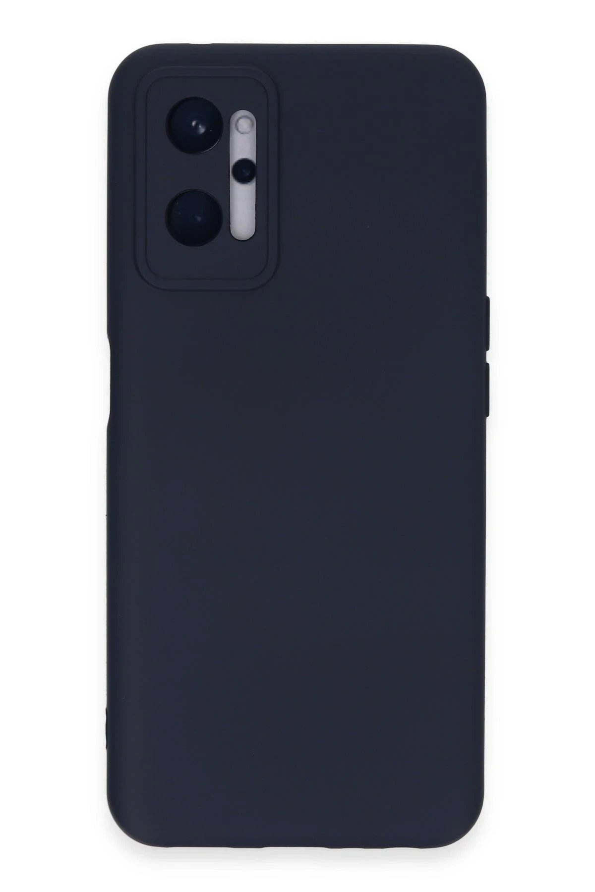 Realme 9i 4G Kılıf Nano içi Kadife Silikon - Lacivert-(5796)
